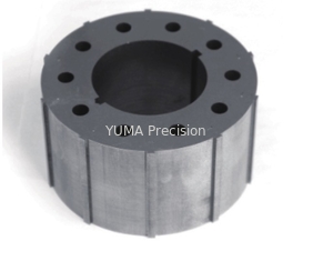 12 Yuvalı Silikon Çelik Sac Demir Çekirdek Fırçasız AC Servo Motor Stator Rotor