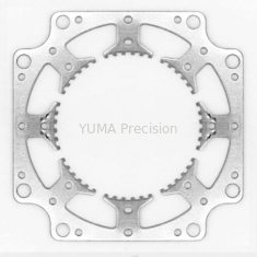57mm NEMA23 Step Motor Stator ve Rotor Yığını Elektrik Motor Çekirdeği