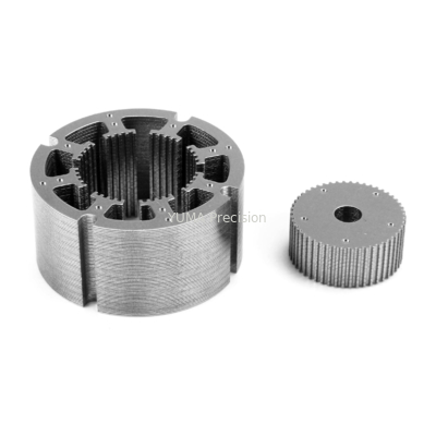 NEMA23 yuvarlak Yüksek kaliteli özelleştirilmiş motor statoru/rotor stator laminasyonu