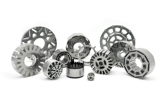 Yeni enerji araçları motor segmenti stator laminasyon damgalama elektrik motoru stator ve rotor laminasyon yığını