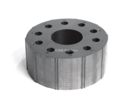Metal Lazer Kesim Motor Laminasyonları Elektrik Motoru Stator Çekirdeği Arka Demir