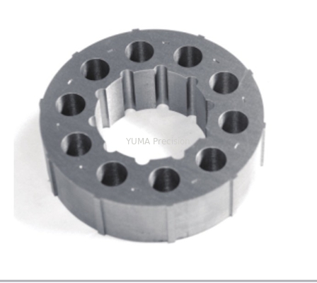Özel Lazer Kesimli Motor Laminasyonları Çelik Stator Çekirdek Damgalama Servo Robot Hassasiyeti