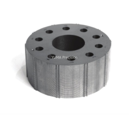 OD122mm küçük atalet motor rotor ve stator Özel Çeşitli modeller motor çekirdeği Yüksek kaliteli silikon çelik rotor ve stato