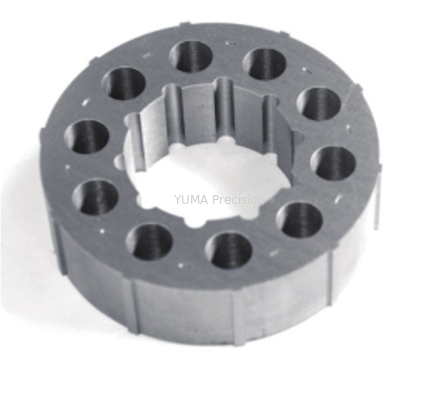 Makine Aleti için Servo Stator Laminasyon Yığını Elektrik Motoru Çekirdek Malzemesi B50A470