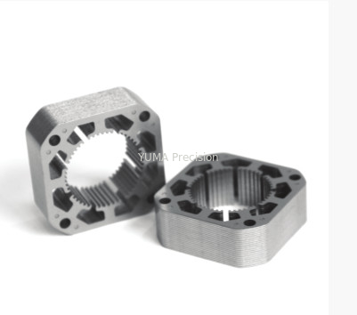 Silikon Çelik Laminasyon 35mm NEMA14 Hibrit Step Motor Rotor