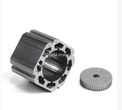 39mm NEMA16 Step Motor Stator Malzemesi 0.5mm Motor Rotor Çekirdeği