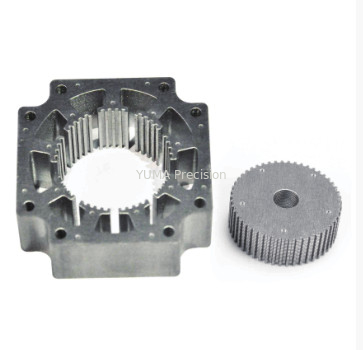 Elektrik Motoru Çekirdek Laminasyonları 60mm NEMA24 Hibrit Step Stator ve Rotor