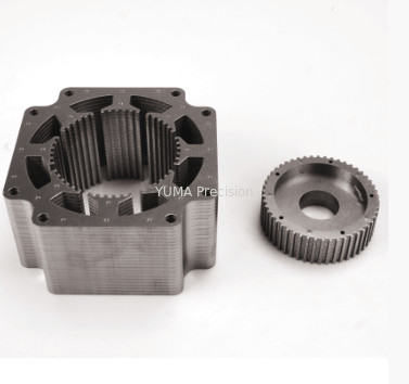 Demir Lamine Stator Çekirdek Paketi NEMA34 86mm Step Stator ve Rotor Yığını