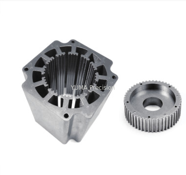 Elektrik Motoru Çekirdek Demir 86mm NEMA34 Step Motor Stator ve Rotor