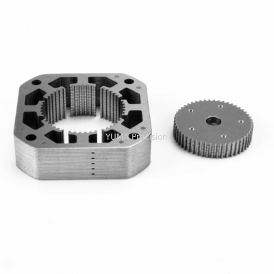 Motor Stator Laminasyon Yığın İmalatı NEMA 17 42mm ID 25.85mm