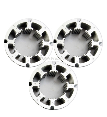 Yuma Stator Laminasyon Yığın Motoru NEMA 23 57mm Step Rotor OD34.96mm