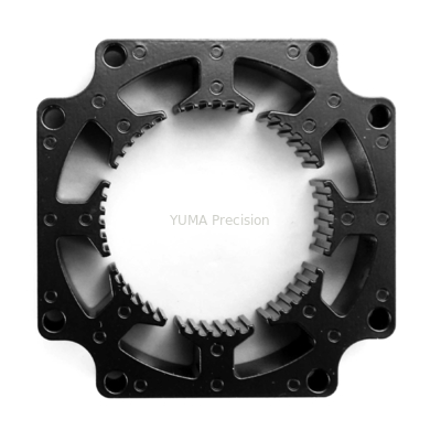 Gölgeli Kutup NEMA 23 57mm Step için Rotor Laminasyon Stator Demir Çekirdek
