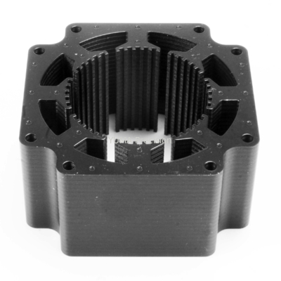 Çift Sıralı Motor Çekirdek Damgalama silikon çelik 86mm NEMA34 hibrit step motor rotoru