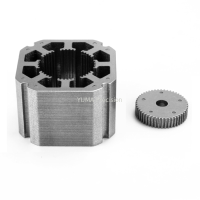Rotor Motor Laminasyon Yığın Düzeneği 39mm NEMA16 Step Motor Rotoru