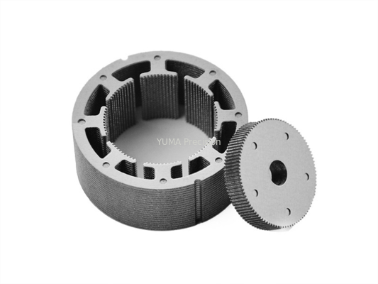 NEMA 36mm Step Motor için Dia 21.85mm Stator Laminasyon Yığın Kaynağı