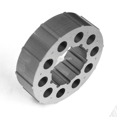 Yeni enerji araçları motor segmenti stator laminasyon damgalama elektrik motoru statoru ve rotor laminasyonları yığını 167.2mm