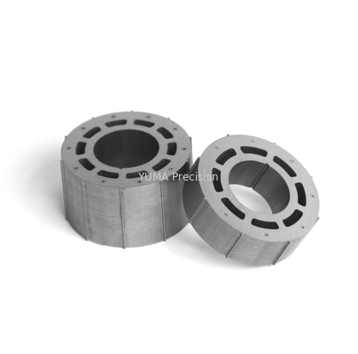 OD122mm küçük atalet motor rotor ve stator Özel Çeşitli modeller motor çekirdeği Yüksek kaliteli silikon çelik rotor ve stat