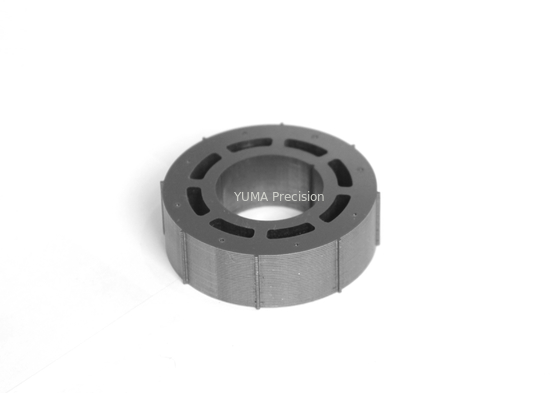 8 Kutuplu Stator Demir Çekirdek Lamine AC Servo Fırçasız Elektrikli 122mm